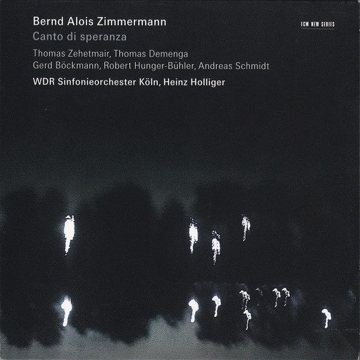 ZIMMERMANN BERND ALOIS-CANTO DI SPERANZA CD VG