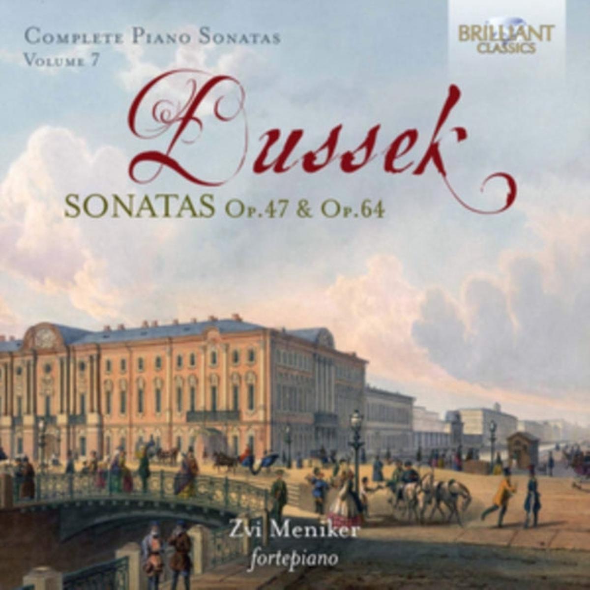 Zvi Meniker CD - Dussek: Sonatas Op 47 & Op 64  Vol  7