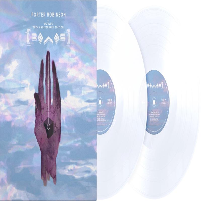 [DAMAGED] Porter Robinson - Worlds (10th Anniversary Edition) [2-lp Pearl Colored Vinyl]