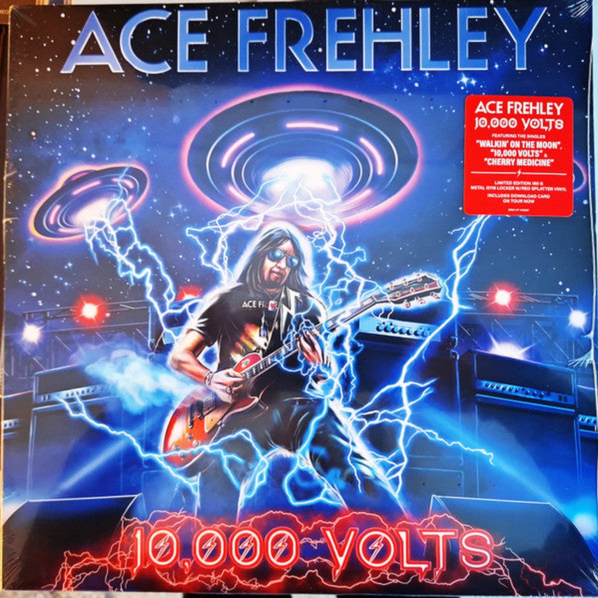 Ace Frehley 10,000 Volts (Indie Exclusive Coloured Vinyl) (New Vinyl)