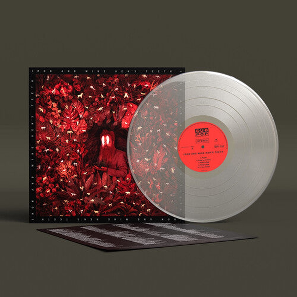 [PRE-ORDER] Iron & Wine [Transparent White Vinyl] [Release Date: 02/27/2026]