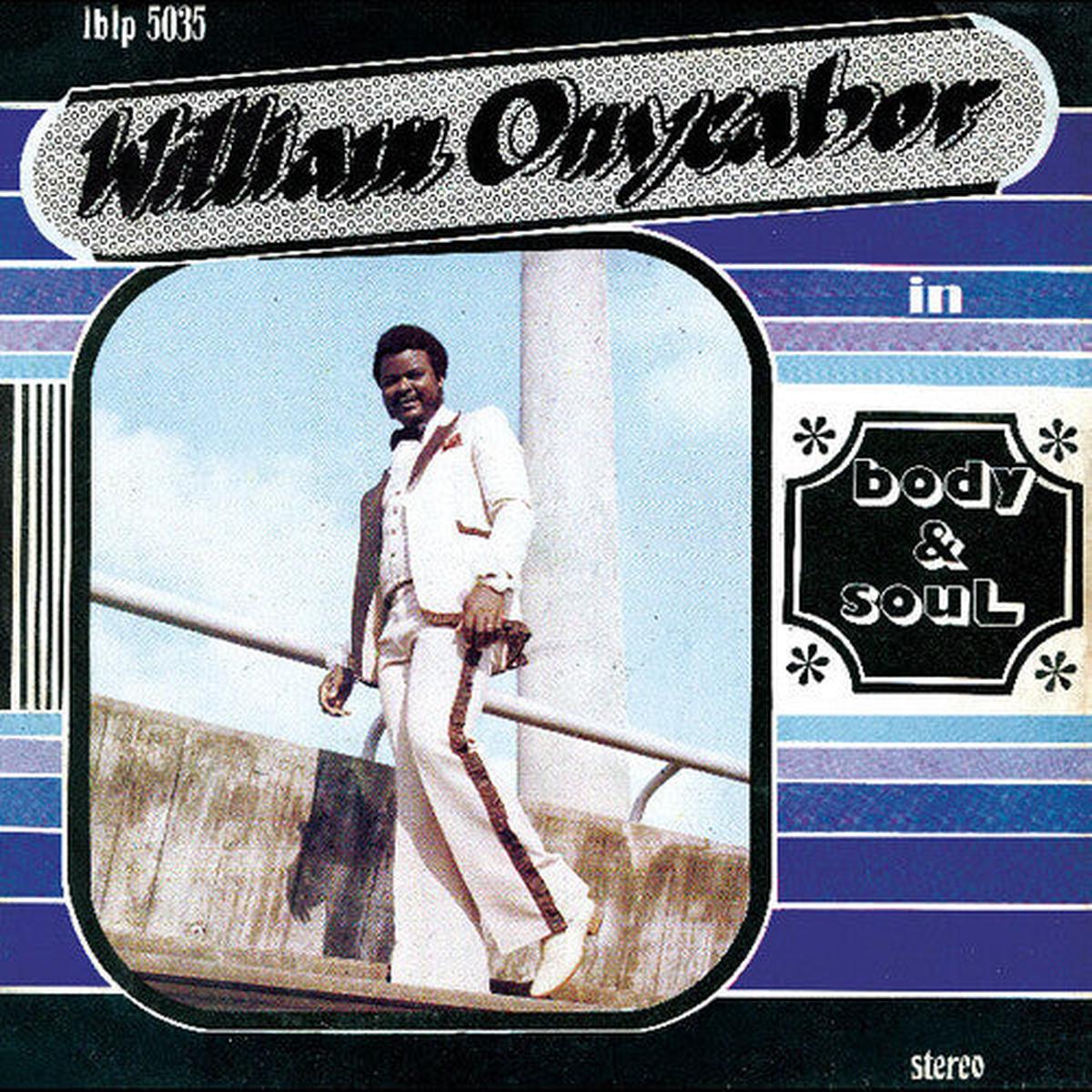 William Onyeabor - Body And Soul Blue Vinyl