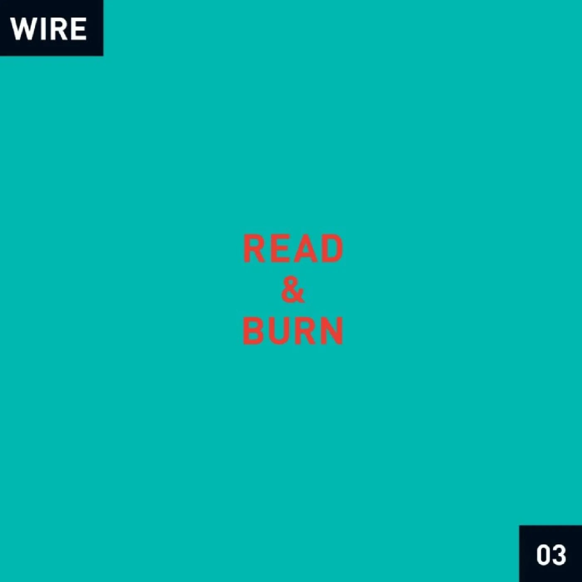 Wire - Read & Burn 03 (RSD 2026) (New Vinyl)