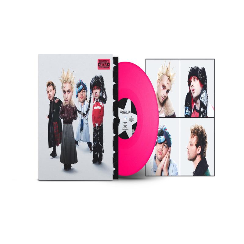 5 Seconds Of Summer - Everyone's A Star [Neon Pink Glitter Vinyl]
