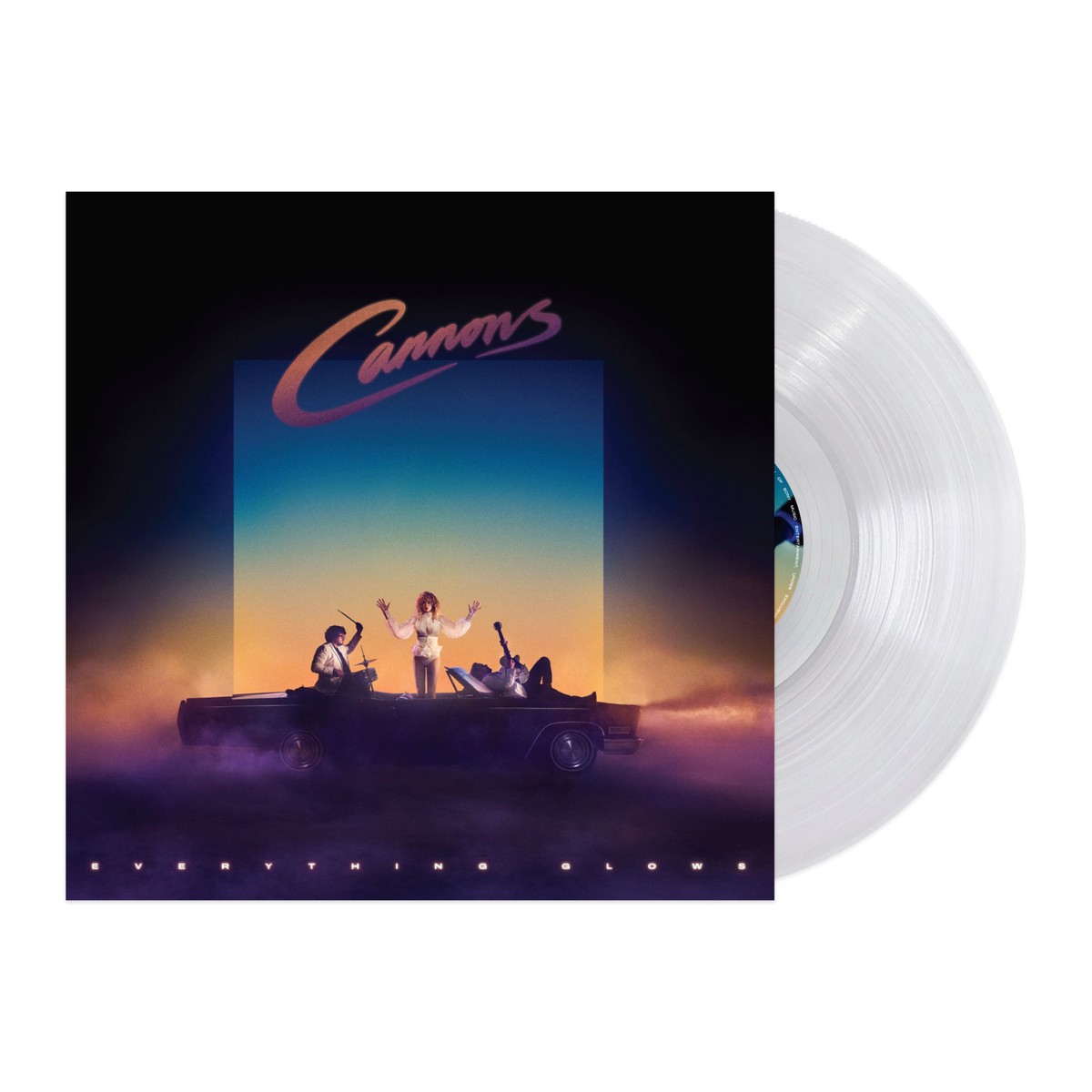 [PRE-ORDER] Cannons - Everything Glows [Clear Vinyl] [Release Date: 03/27/2026]
