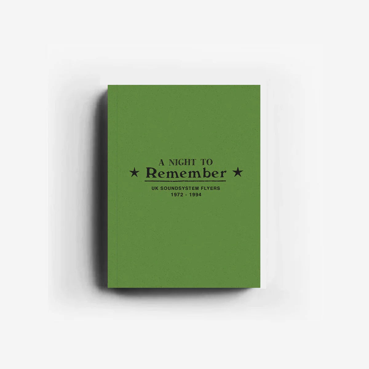 A Night To Remember: UK Soundsystem Flyers 1972-1994 (New Book)