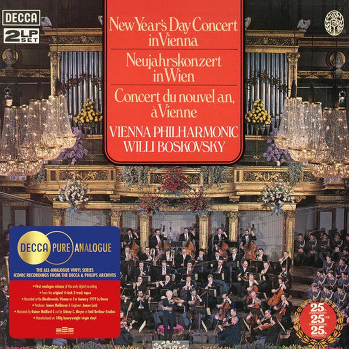 Wiener Philharmoniker - New Years Day Concert (Decca Pure Analogue Series) (New Vinyl)