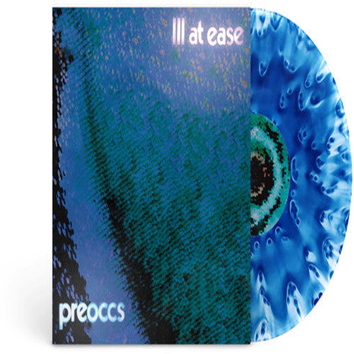 [DAMAGED] Preoccupations - Ill At Ease [Blue Vinyl]