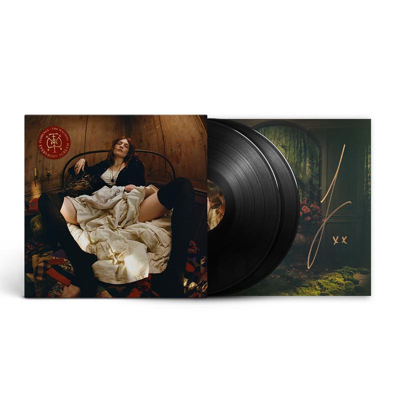 [DAMAGED] Florence + The Machine - Everybody Scream [Signed Insert]