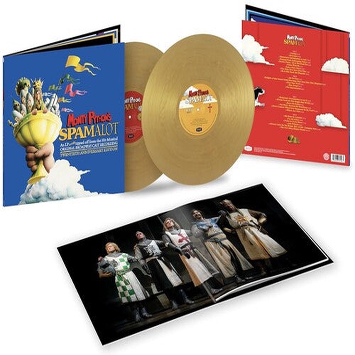 [DAMAGED] Monty Python - Spamalot (Original Soundtrack) [Gold Vinyl]