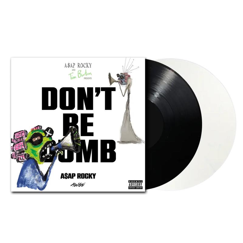 A$AP Rocky - Don't Be Dumb [Black & White Vinyl]