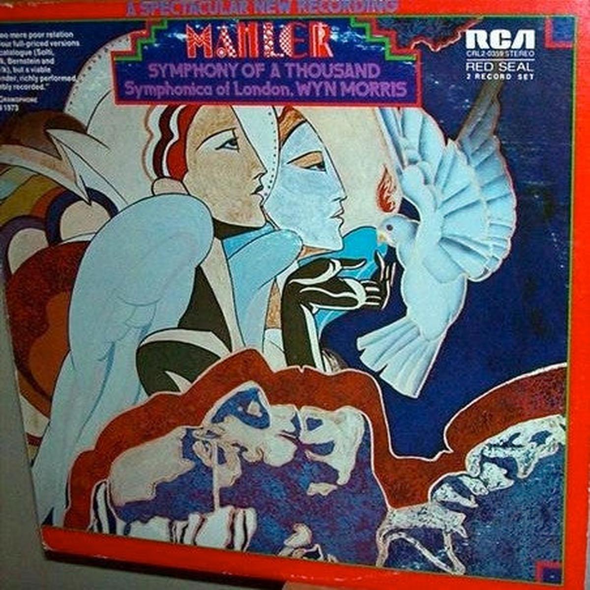 Mahler - Symphonica Of London, Wyn Morris  Symphony Of A Thousand 2LP