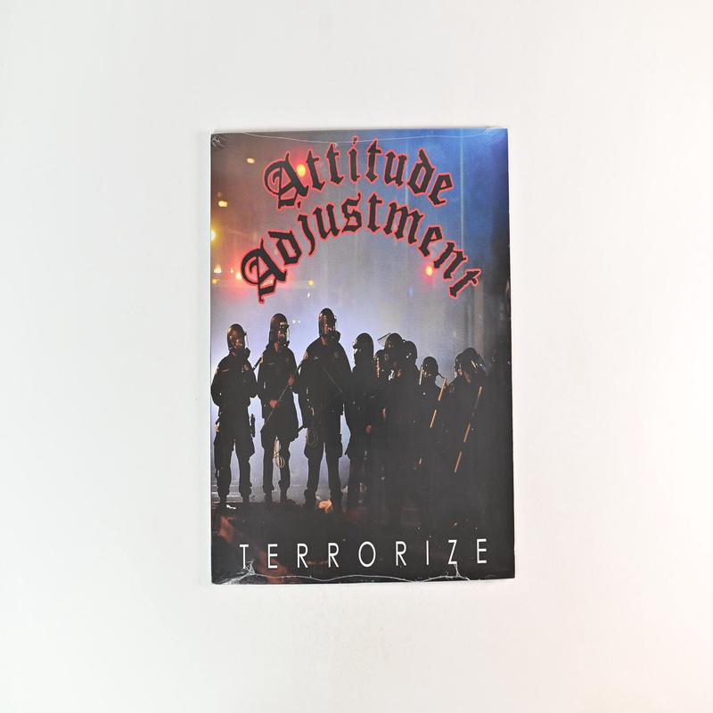 Attitude Adjustment - Terrorize on Beer City Ltd Clear Vinyl Sealed