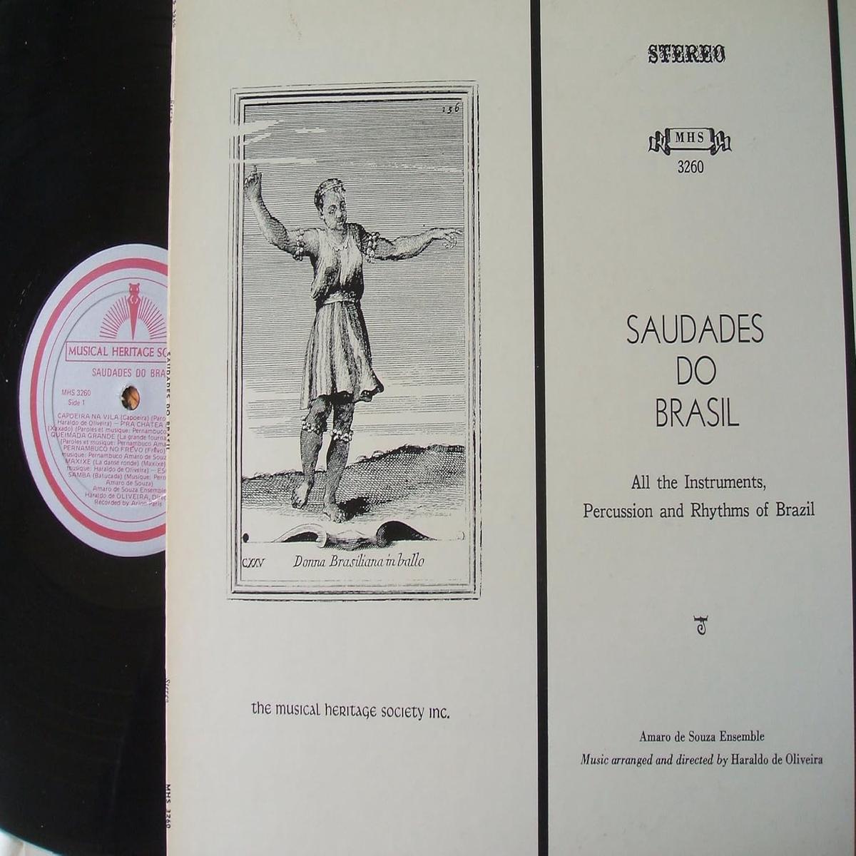 Armaro de Souza Ensemble - Saudades do Brasil LP