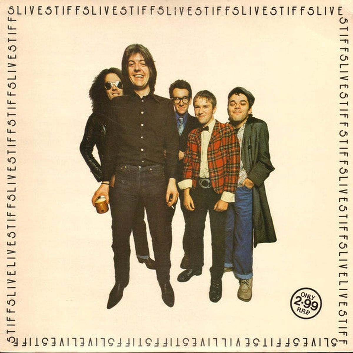 Various Live Stiffs Live LP
