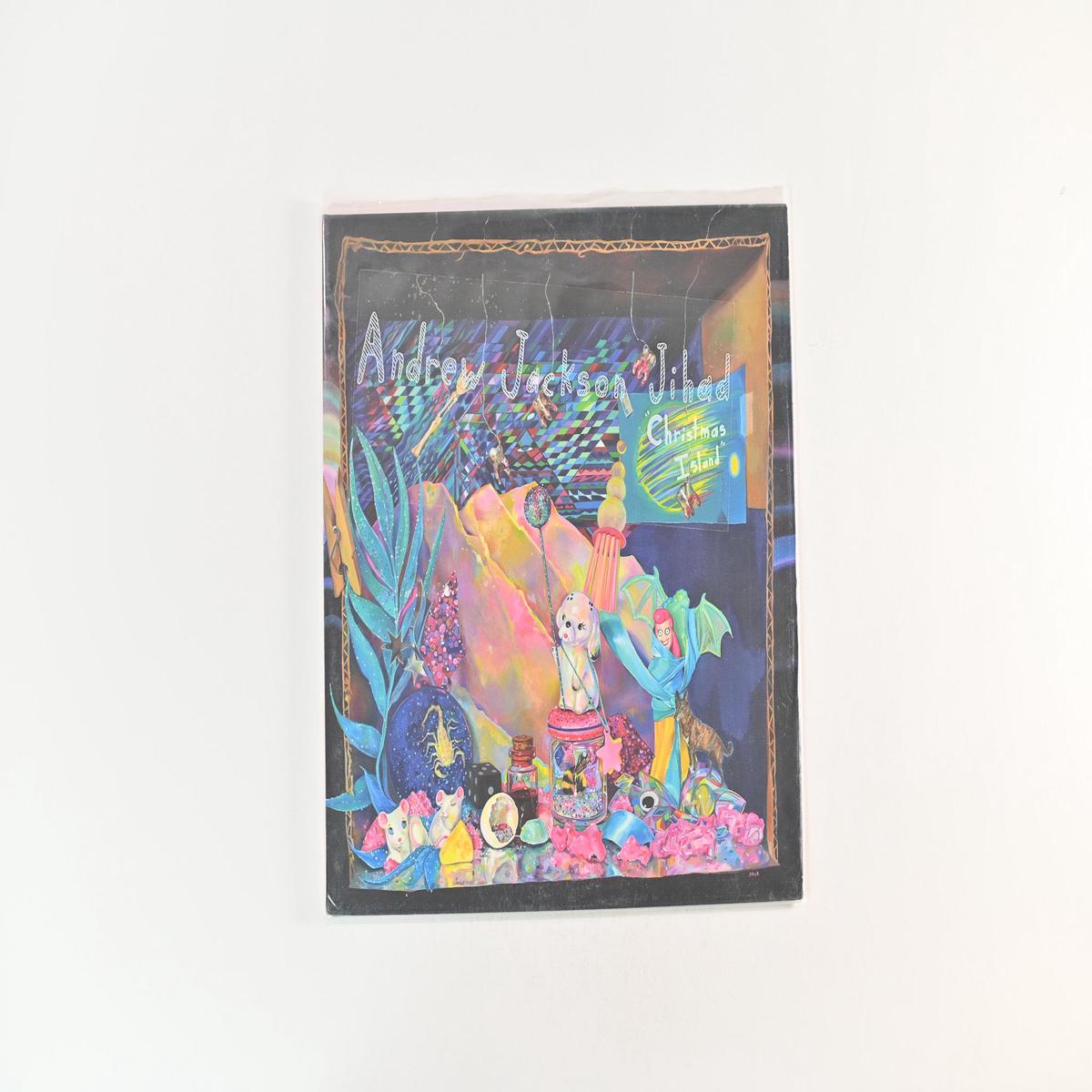 Andrew Jackson Jihad - Christmas Island on SideOneDummy BluePinkWhite Swirl