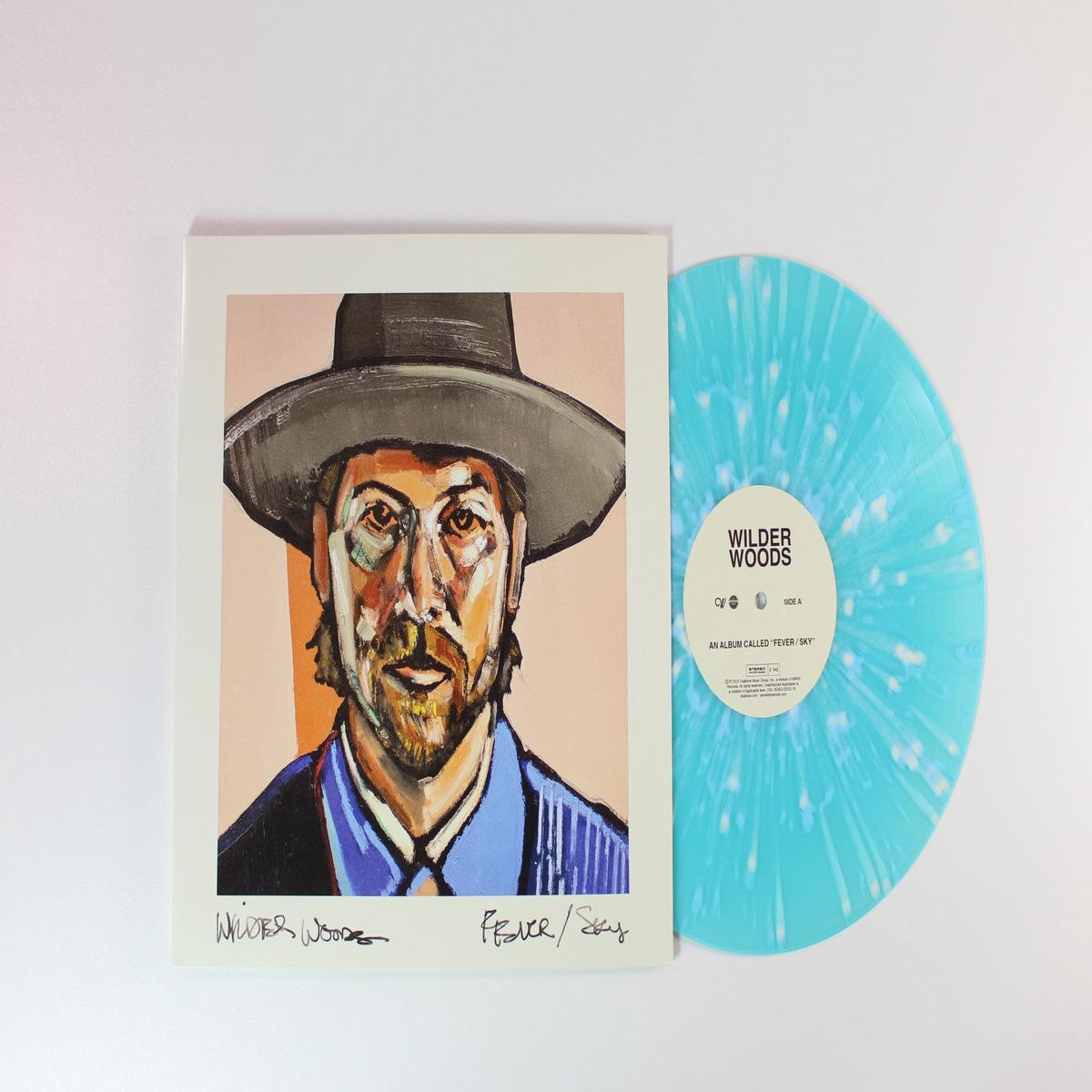 Wilder Woods - FEVER SKY on Dualtone Music Group - Blue Splatter Vinyl