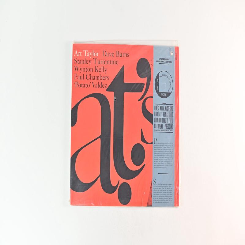 Art Taylor - A.T.'s Delight  on Blue Note Cadre Rouge Audiophile Edition Reissue Sealed