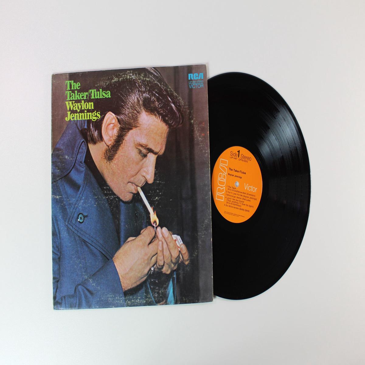 Waylon Jennings - The Taker Tulsa on RCA