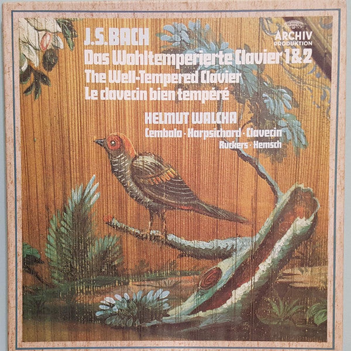 Bach / Helmut Walcha  Das Wohltemperierte Klavier I & II (5 LP)