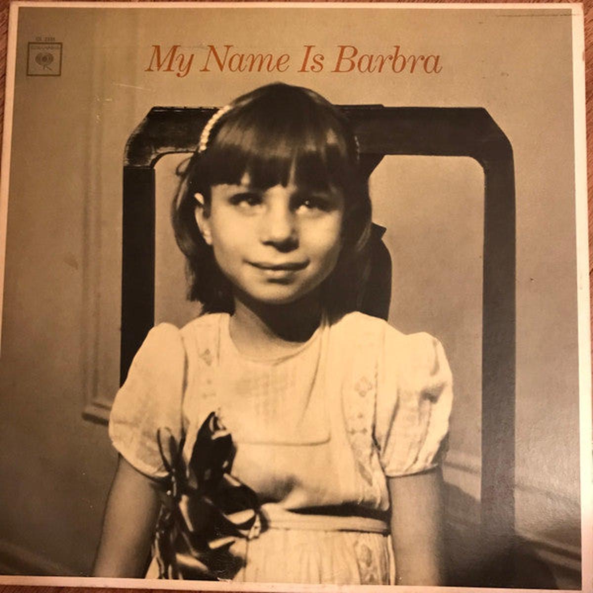 Barbra Streisand  My Name Is Barbra LP