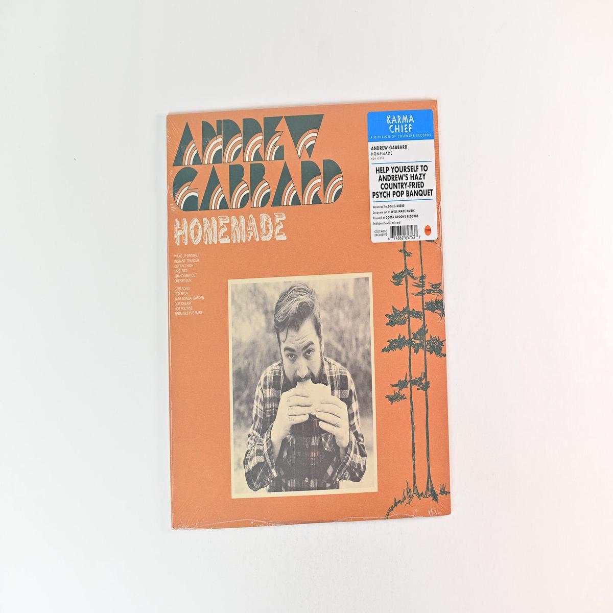 Andrew Gabbard - Homemade on Karma Chief Ltd Transparent Orange with Black Swirl Sealed