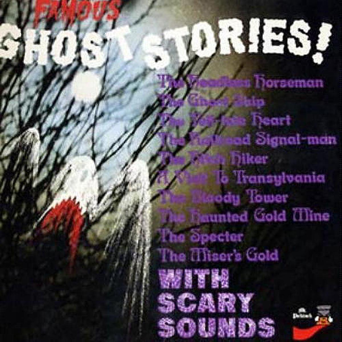 Wade Denning Famous Ghost Stories With Scary Sounds LP