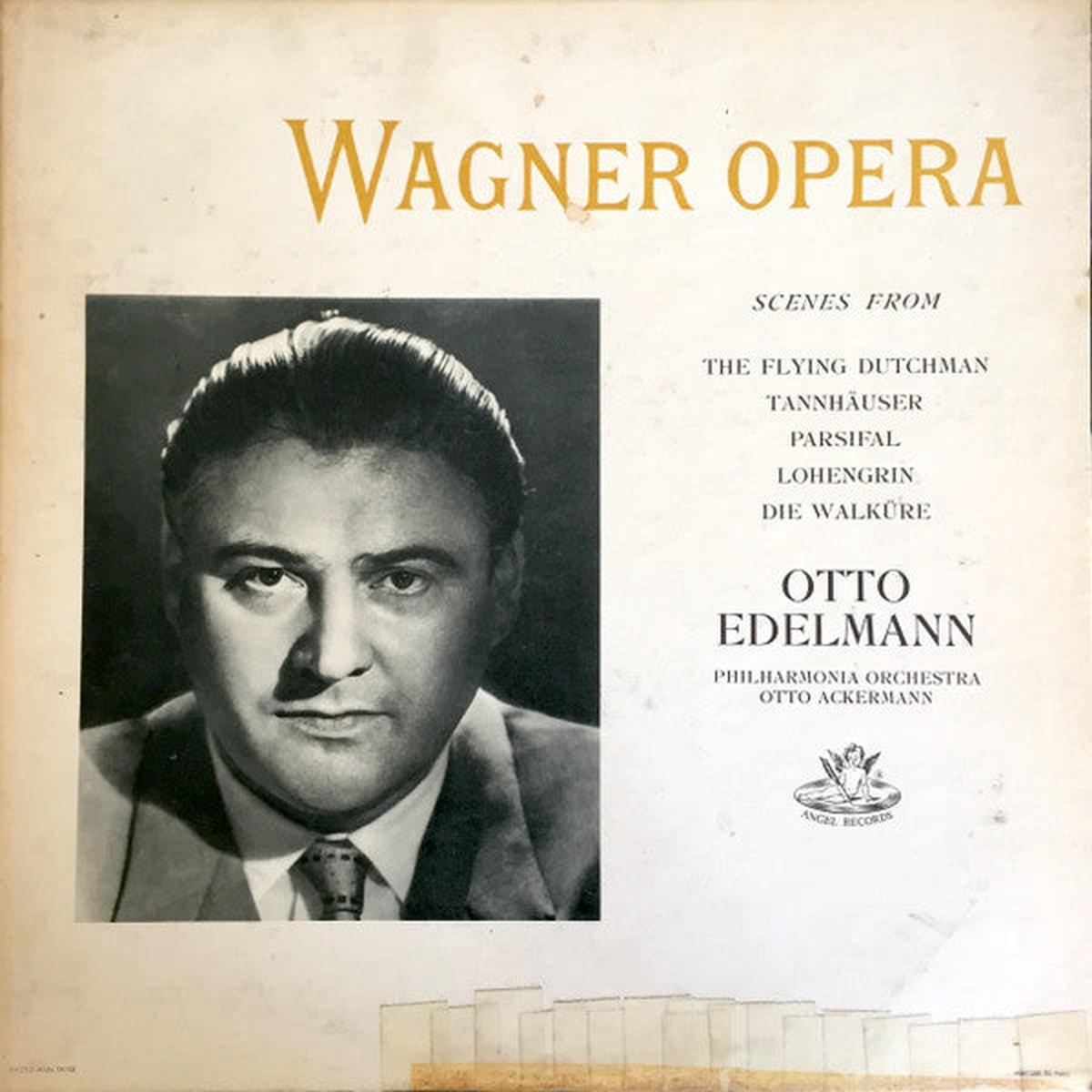 Wagner, Otto Edelmann, Philharmonia Orchestra, Otto Ackermann - Wagner Opera Scenes (VG)
