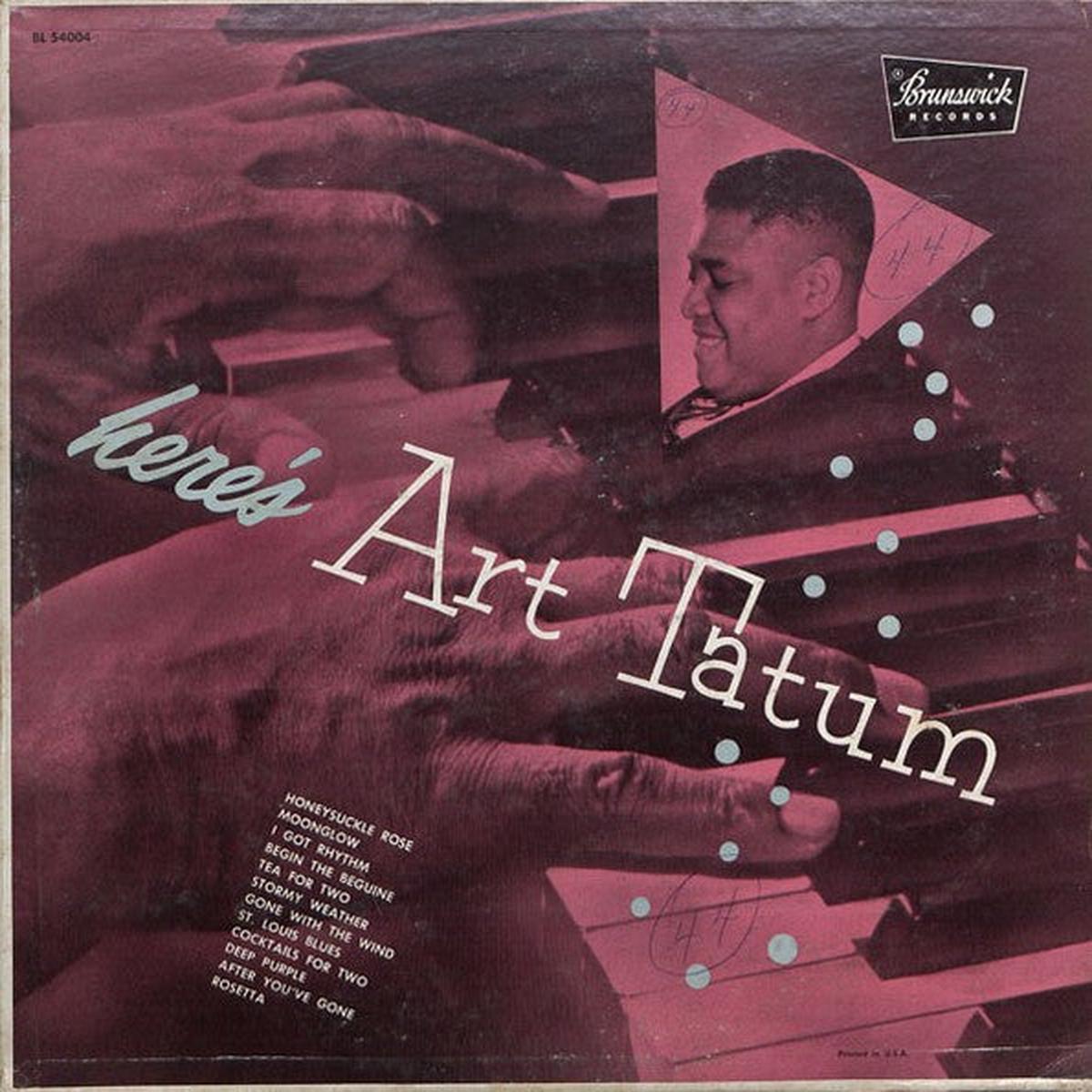 Art Tatum  Here's Art Tatum LP