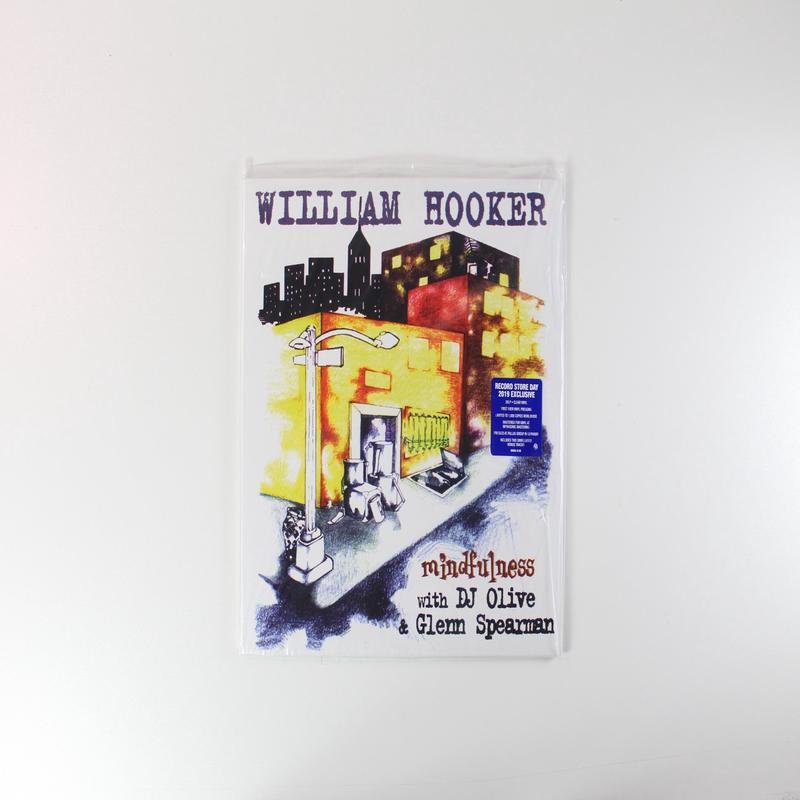 William Hooker / DJ Olive / Glenn Spearman - Mindfulness on ORG Music RSD 2019 Ltd Clear Vinyl Reissue Sealed