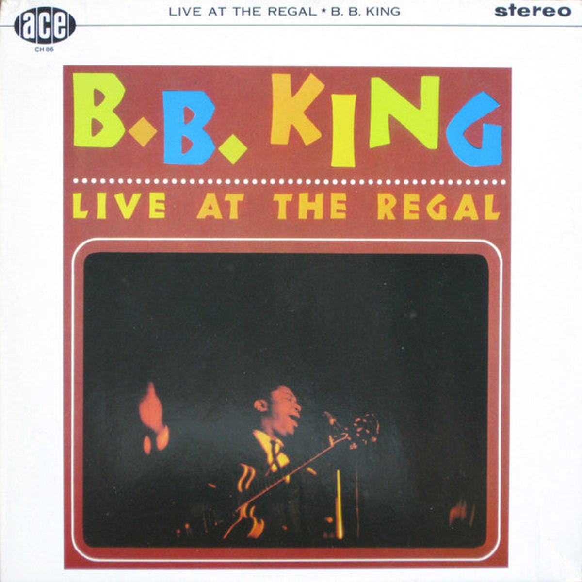 B.B. King - Live At The Regal (1983 UK pressing) LP