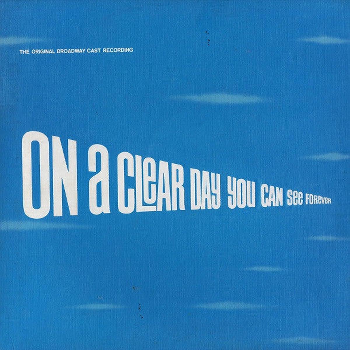 Barbara Harris On A Clear Day You Can See Forever (Original Broadway Cast Recording) LP