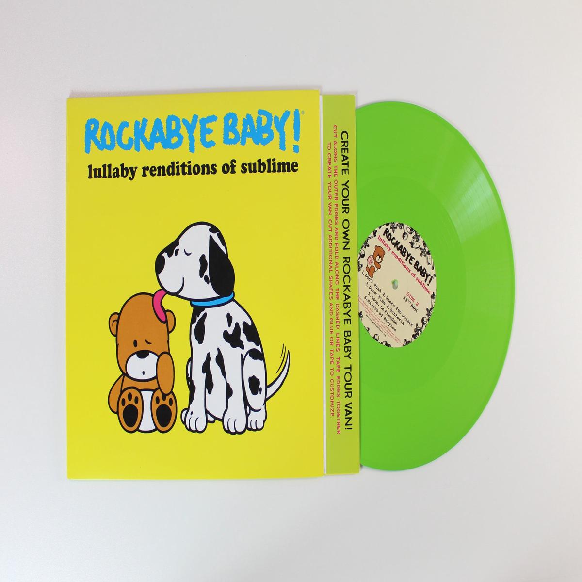 Andrew Bissell - Rockabye Baby - Lullaby Renditions of Sublime on Rockabye Baby Lime Vinyl