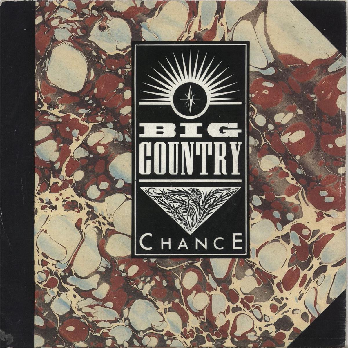 Big Country Chance - Green Inj UK 7" vinyl