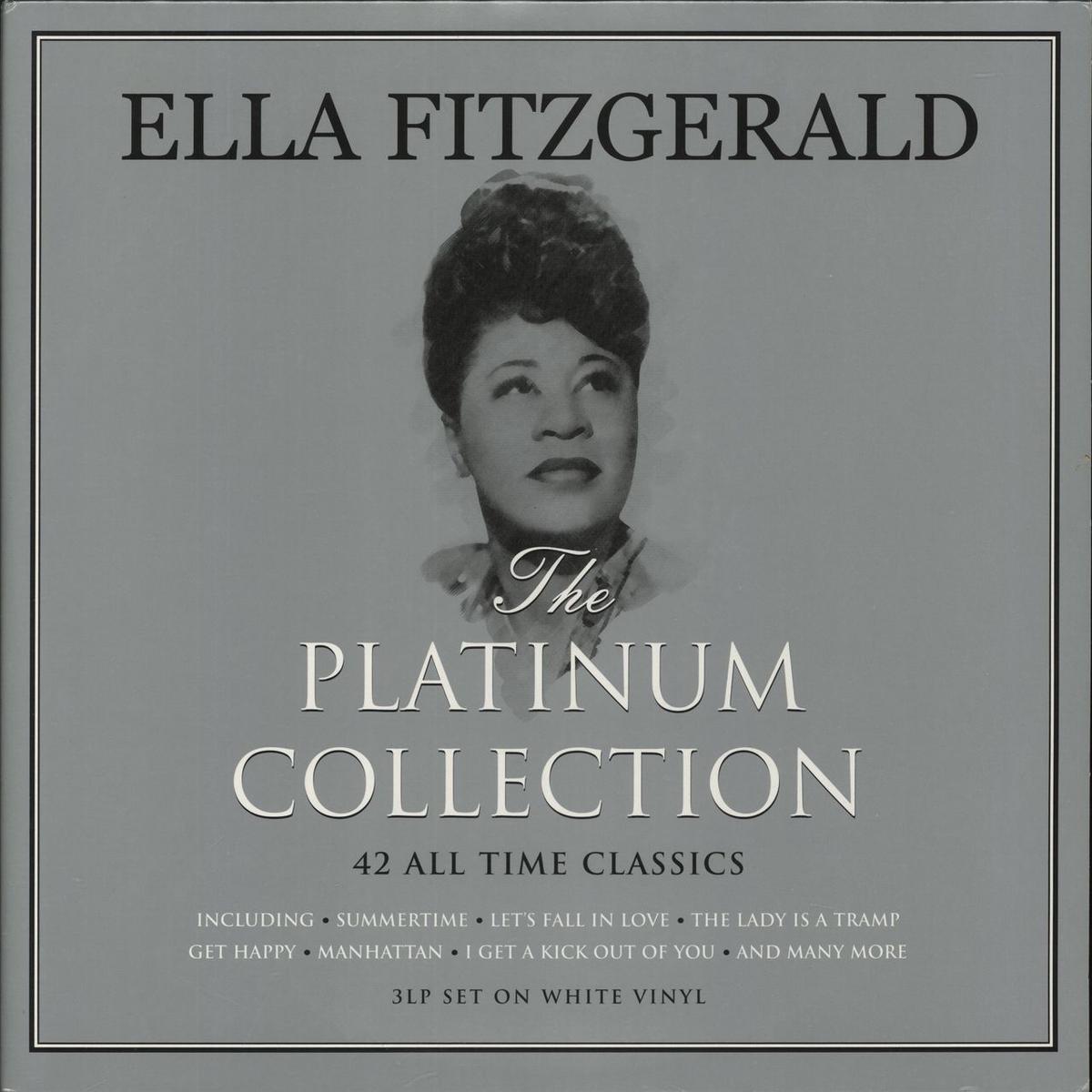 Ella Fitzgerald The Platinum Collection - White Vinyl UK 3-LP vinyl set