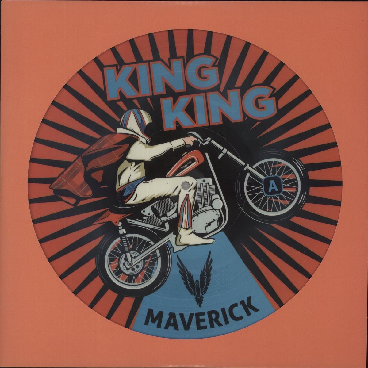 King King Maverick - Autographed UK Picture disc LP