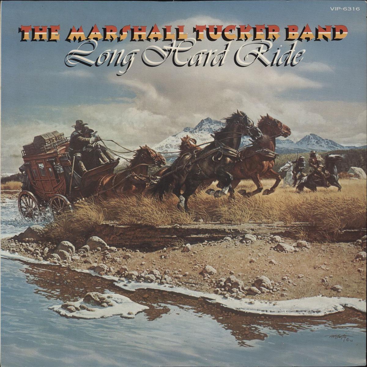 The Marshall Tucker Band Long Hard Ride UK Vinyl LP
