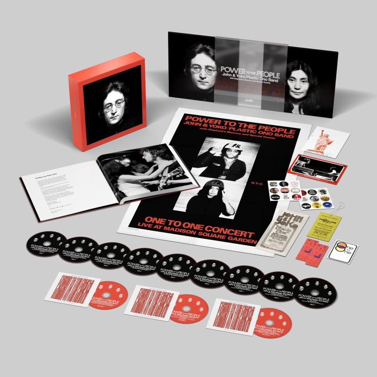 John Lennon Power To The People | The Ultimate Collection 3-Blu-Ray/9-CD + Book - Sealed UK Cd album box set