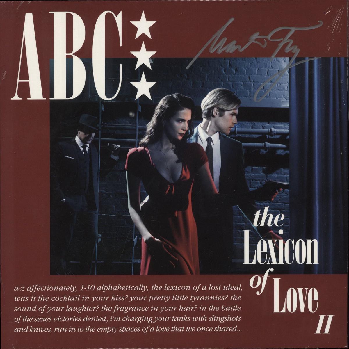 ABC The Lexicon Of Love II - Autographed - Sealed UK Vinyl LP