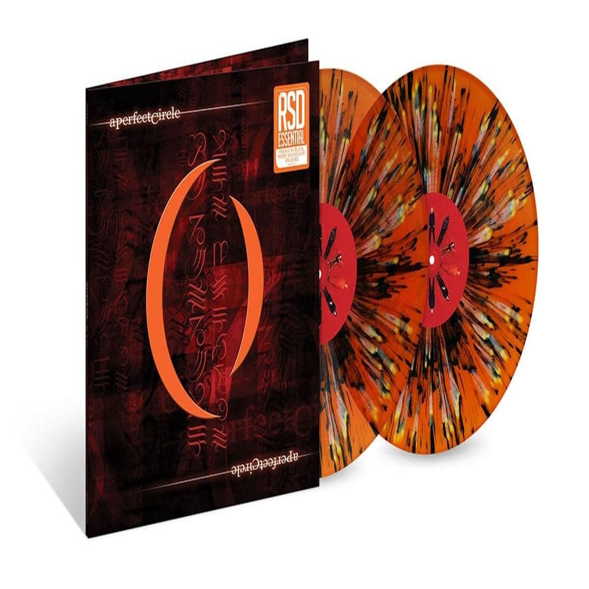 A Perfect Circle Mer De Noms - RSD Essential Series - Orange w/Black, White & Yellow Splatter Vinyl - Sealed UK 2-LP vinyl set