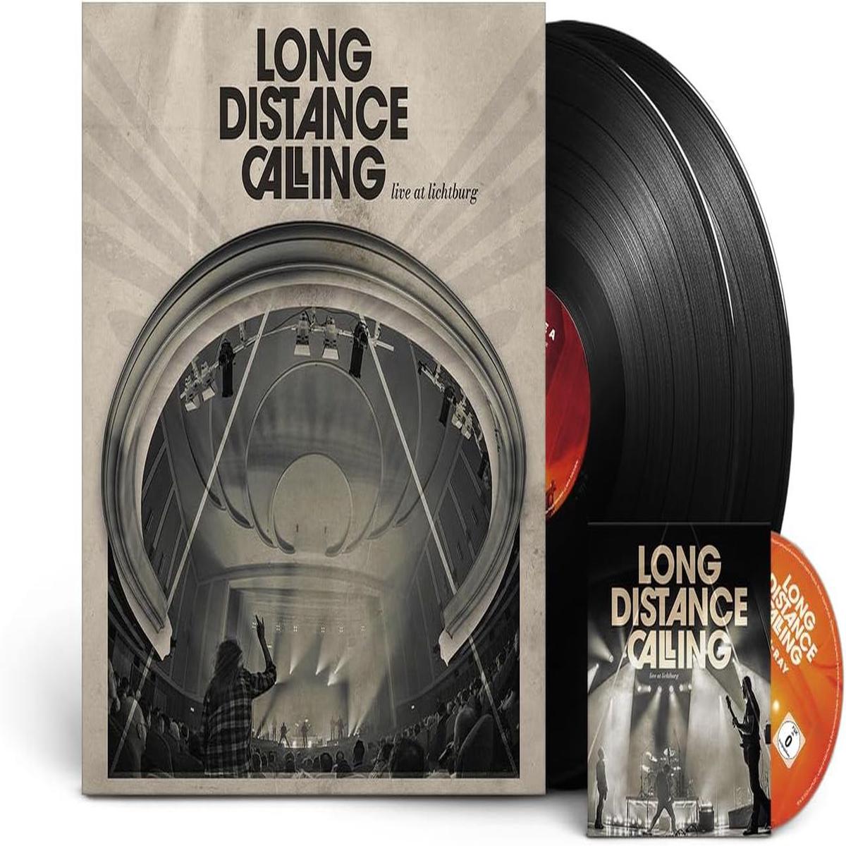 Long Distance Calling Live At Lichtburg - Black Vinyl 2LP + Blu-Ray Disc - Sealed UK 2-LP vinyl set