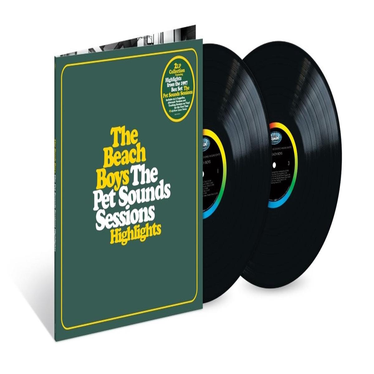 The Beach Boys The Pet Sounds Sessions Highlights - 180 Gram Black Vinyl - Sealed UK 2-LP vinyl set