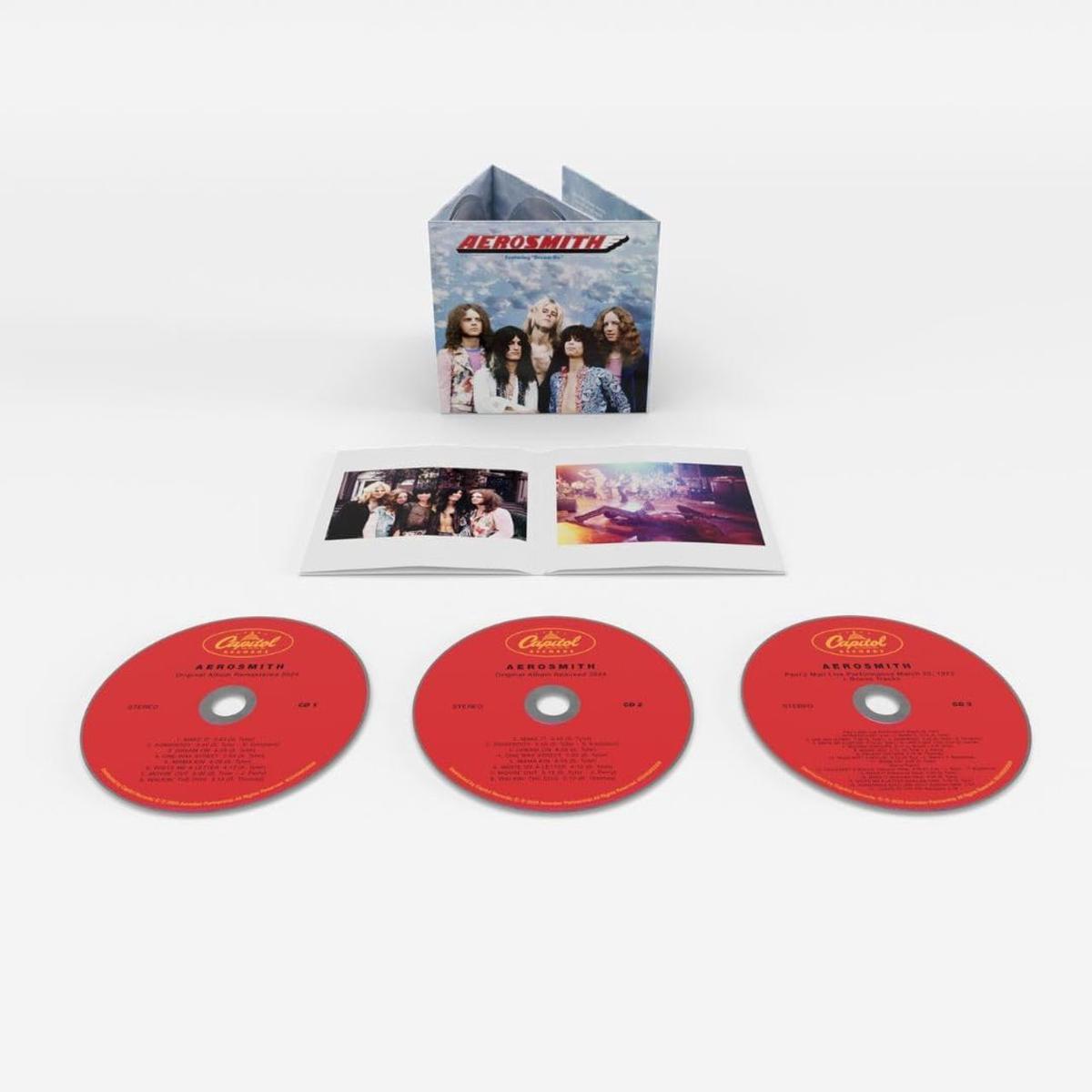 Aerosmith Aerosmith - The Legendary Debut Album Expanded Edition 3-CD - Sealed UK 3-CD set