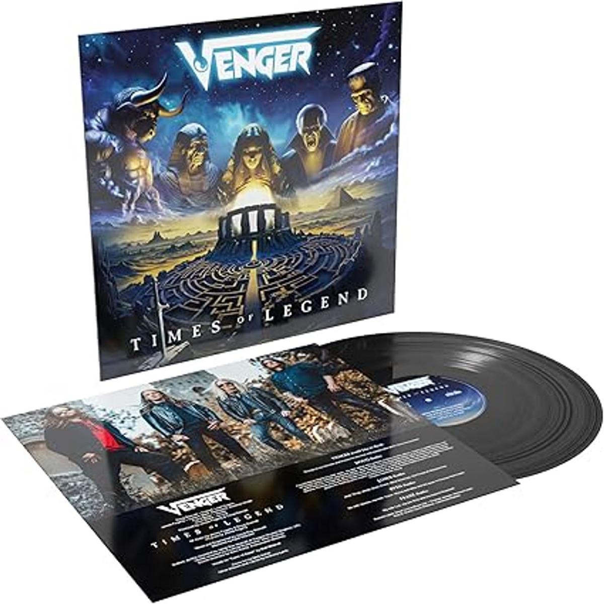 Venger Times of Legend - Black Vinyl - Sealed UK Vinyl LP