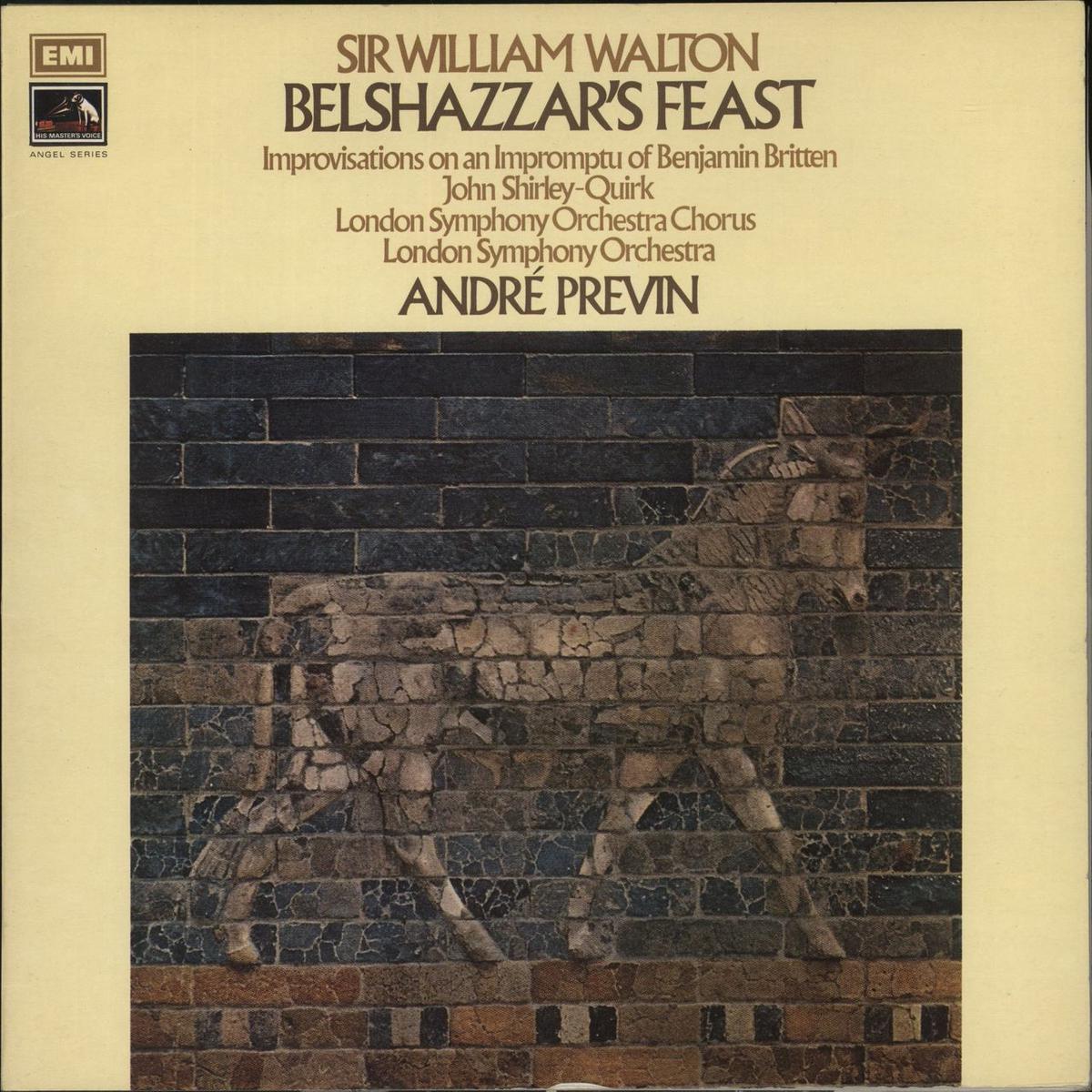 William Walton Belshazzar's Feast UK Vinyl LP