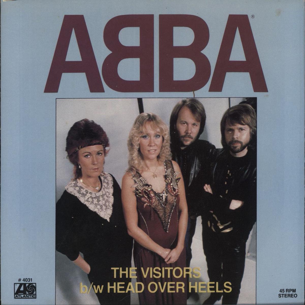 Abba The Visitors  7" vinyl