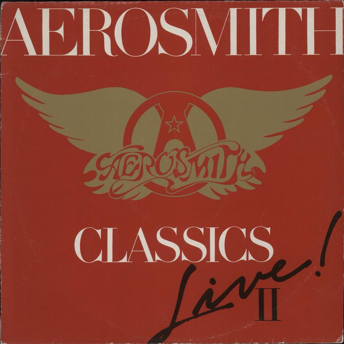 Aerosmith Classics Live! II Yugoslavian Vinyl LP