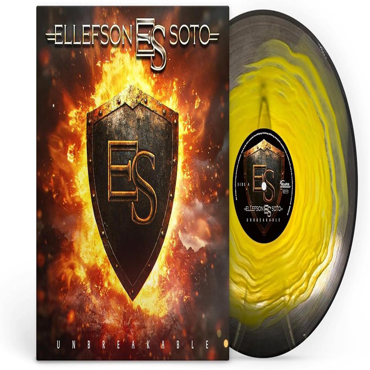 Ellefson-Soto Unbreakable - Reaper Edition - Sunburst Vinyl - Sealed UK Vinyl LP