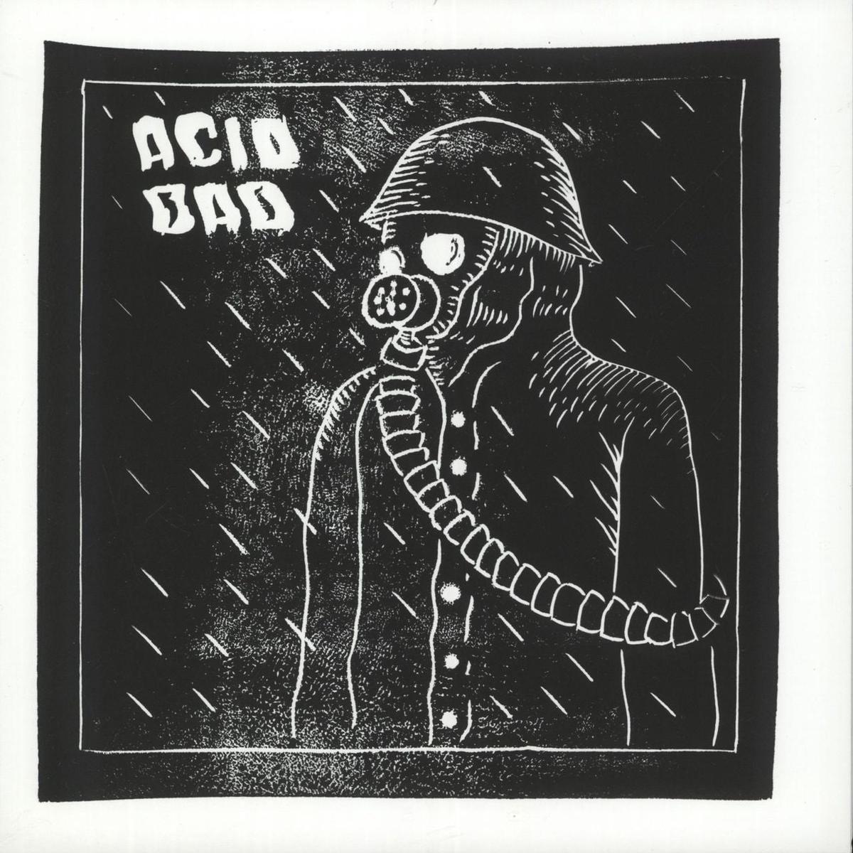 Acid Dad Die Hard / Bodies - Red Swirl Vinyl  7" vinyl