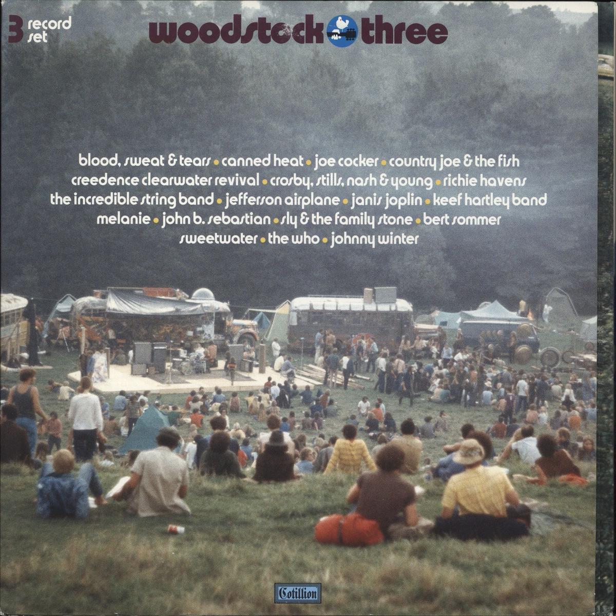 Woodstock Woodstock Three - Purple/Gold Vinyl UK 3-LP vinyl set
